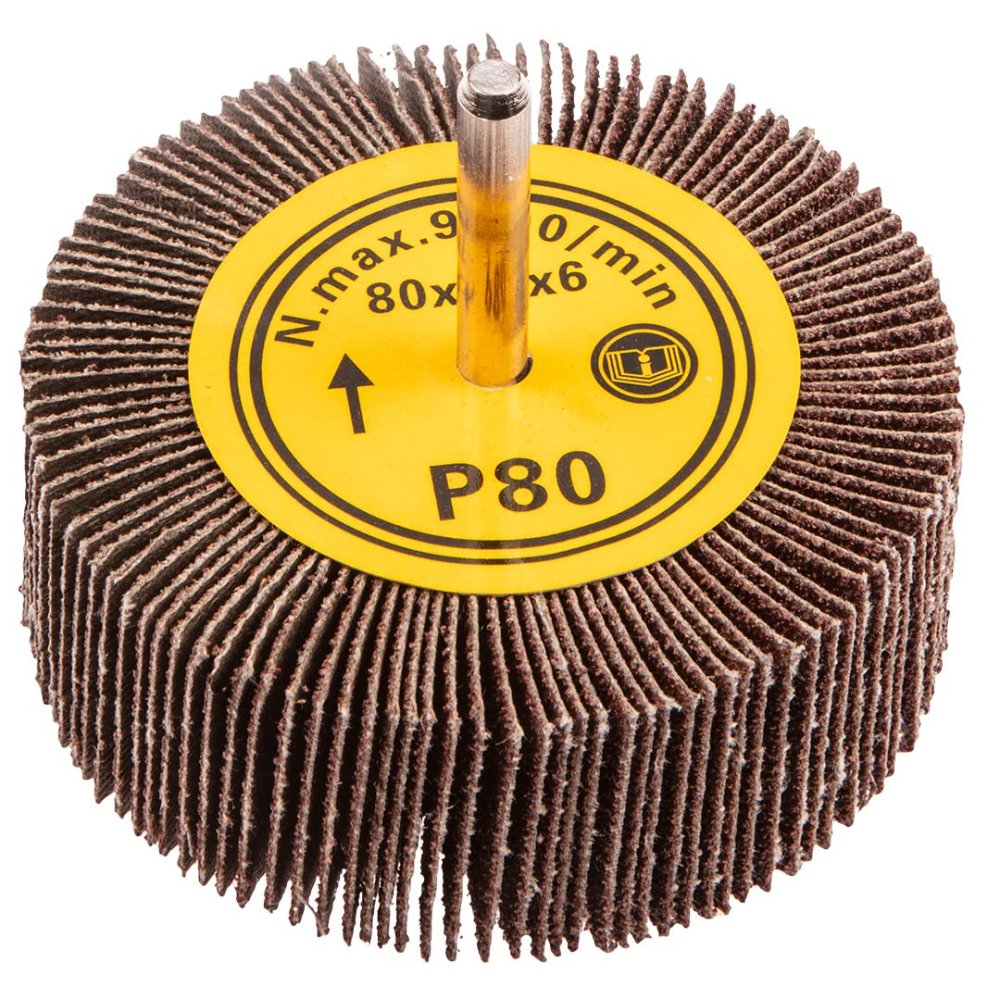 Topex 55h762 ruota lamellare lev evigante 80 x 30mm, k80 ds