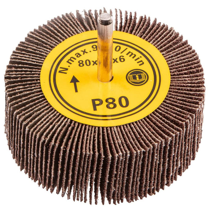 Topex 55h762 ruota lamellare lev evigante 80 x 30mm, k80 ds