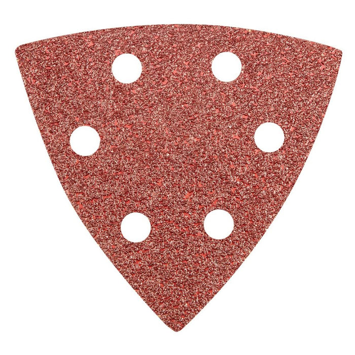 Topex 55h763 carta levigante a d delta 93 x 93 mm k40 5 pezzi co