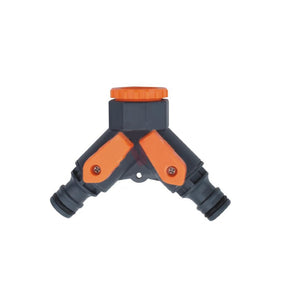 Raccordo per irrigazione UTILIA  ABS attacco a rubinetto a 2 vie mis. 3/4F