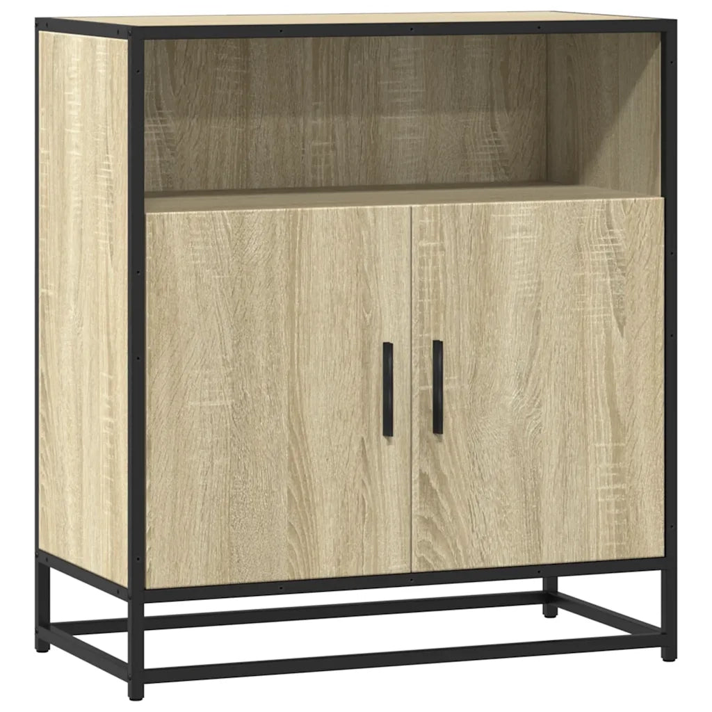 Credenza-Buffet-Armadio da cucina Rovere Sonoma 68x35x76 cm in Legno Multistrato 390423