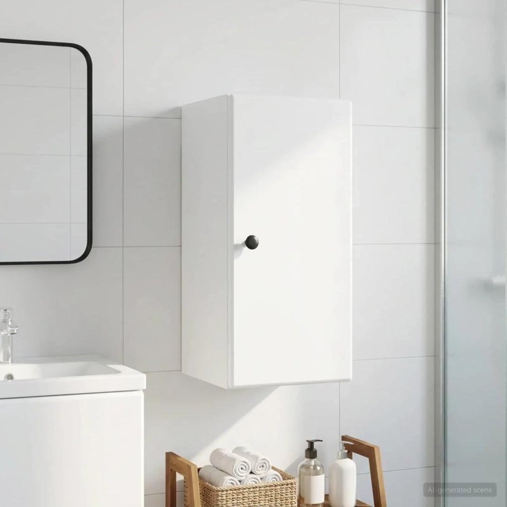 Armadio da bagno a muro BREDA Bianco 30 x 31 x 59 cm 897465