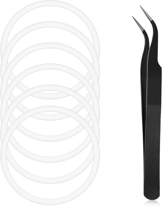 Sostituzione Gomme per Bottiglie - 6 Pezzi - Gomma Silicone - Kit di Sostituzione con Pinza - Resistenti alle Lacerazioni - Adatto per Hydro Flask