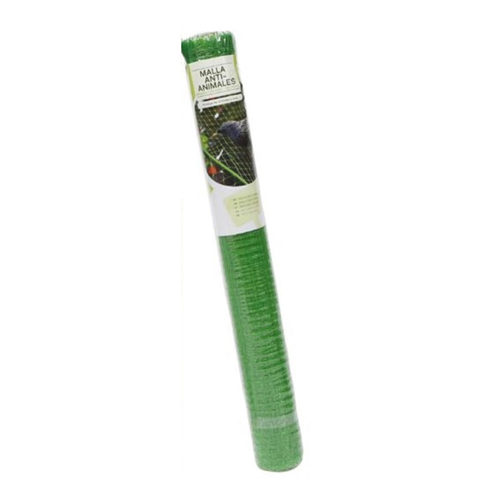 Trade Shop - Set 2pz Rete In Polietilene Anti Animali Maglia 1.5x10mt Verde Protezione Piante Orto 134614 -