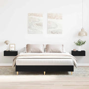 Struttura del letto Rovere Nero 203 x 143 x 25 cm 3329282