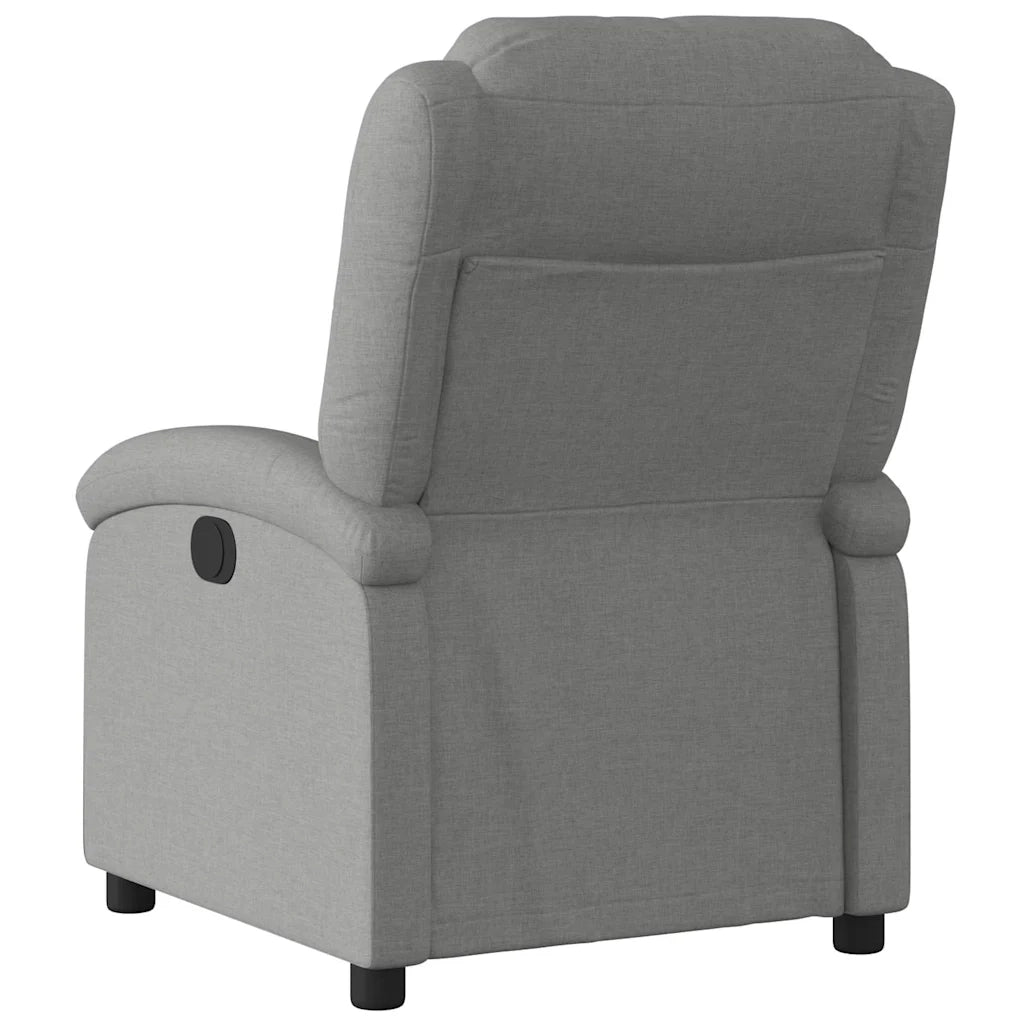 Divano Sedia-Poltrona reclinabile in tessuto grigio scuro 887535