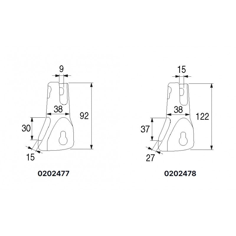 GIUNTO INOX 316 GIREVOLE Ø MM.6-8 ANCHOR CONNECTOR Ø MM.10-12