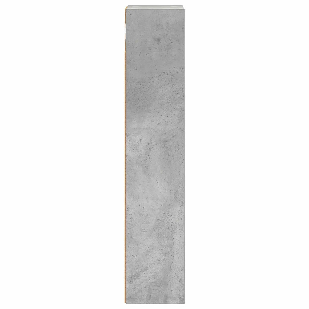 Armadio da bagno a muro Grigio Cemento 20 x 14 x 70 cm 889298
