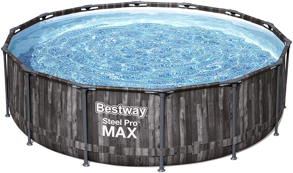 BESTWAY PISCINA FUORI TERRA STEEL PRO MAX TONDA Ø 427 X 107 CM
