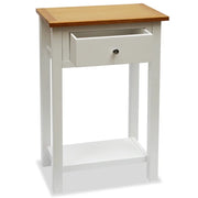 Tavolino da Salotto 50x32x75 cm in Massello di Rovere 247048