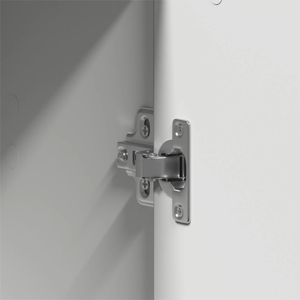 Armadio Bianco 55x25x189 cm in legno ingegnerizzato