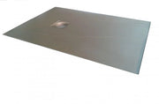 Piatto doccia marmoresina gelcoat pieno oro h.2,8cm Doliso Arestone 80x140 cm
