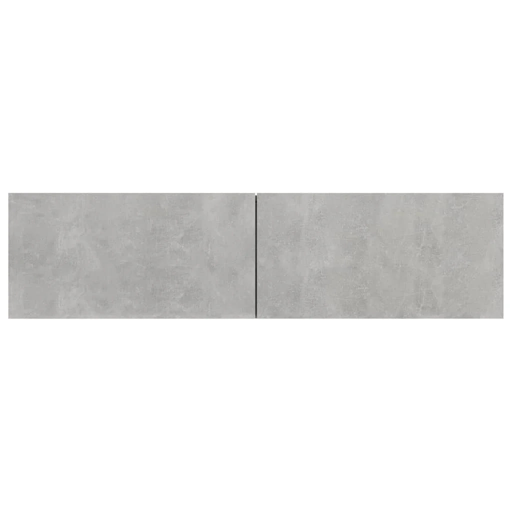 Mobile TV multimediale scaffale TV mobile TV sala da pranzo soggiorno camera da letto 120 x 30 x 30 cm legno ingegnerizzato grigio cemento 02_0025806
