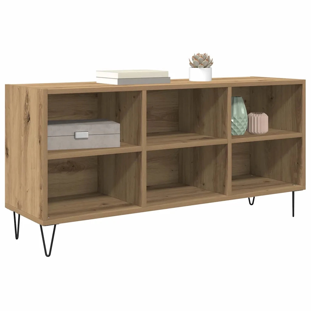 Mobile TV-Credenza per TV-Console TV Rovere artigianale 103,5 x 30 x 50 cm 732497
