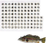 Accessori da pesca - Fischiatori artificiali 100 pezzo - Visogen artificiale - Simulazione 3D - Accessori per pescatori - Ageni di esca - Per pescatori