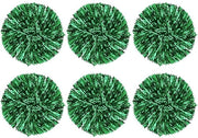 Pompoms 6 Stuks per Pacchetto - Pompoms per Cheerleader - Pompoms Sportivi - Pompoms per Danza - Decorazioni per Feste - Pompoms a Mano - Attività di Cheerleading