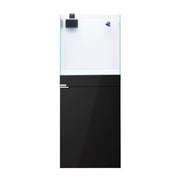 Aqpet Reef Kubic 50 marine cm50x50x50h - vasca in vetro extrachiaro con supporto e sump Colore: Nero