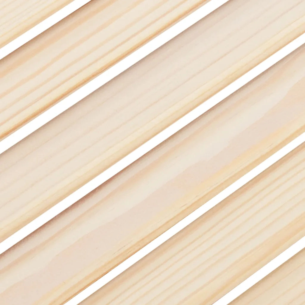 Ante con Design a Lamelle 2 pz 99x29,5 cm in Legno di Pino 4015895