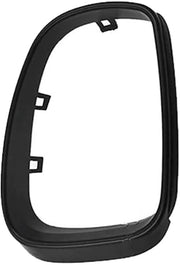 Specchio retrovisore in ABS nero, compatibile con Fabia 2008-2014 SK-0DA, sinistro/destro, decorativo, shockresistente, cornice specchietto.