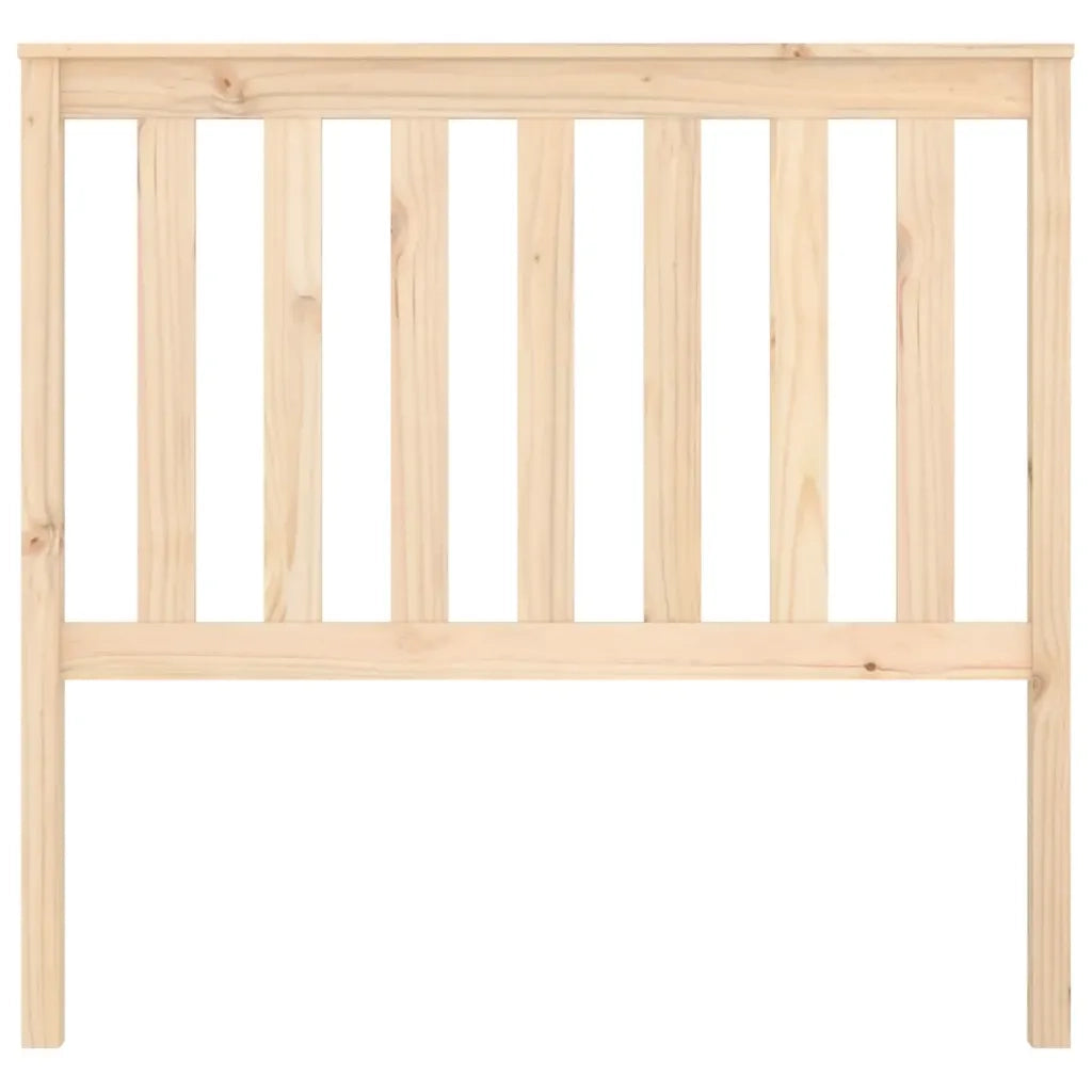 Testiera per Letto 106x6x101 cm in Legno Massello di Pino 818505