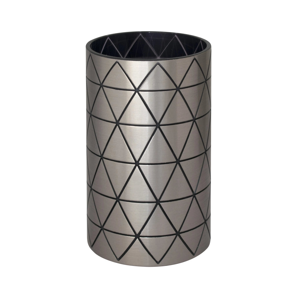 Bicchiere serie bridge color argento