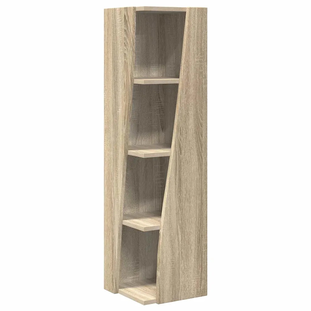 Mobile angolare Rovere Sonoma 27,5x27x102cm Legno multistrato