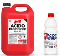 ACIDO CLORIDRICO (MURIATICO) 32% LT.5