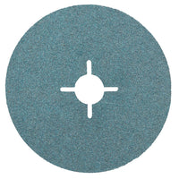 Topex 55h852 disco abrasivo in f /fibra 125 k80 set 3 pezzi zirco