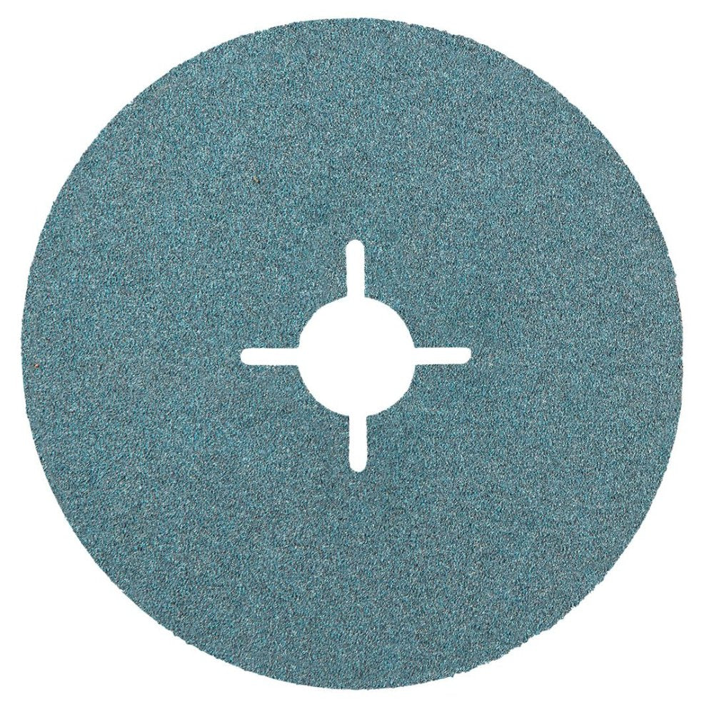 Topex 55h853 disco abrasivo in f /fibra 125 k100 set 3 pezzi zirc