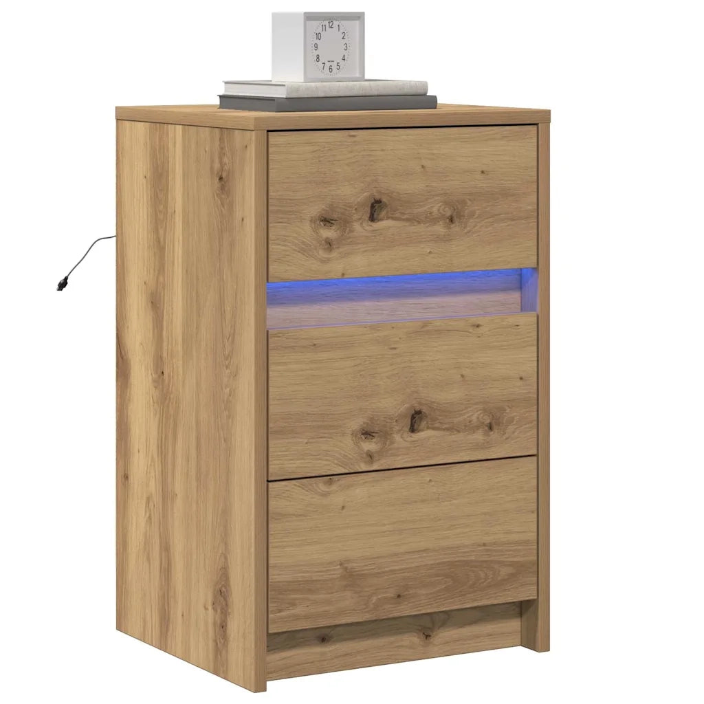 Armadio da Notte Rovere artigianale 38 x 34 x 61 cm 868931