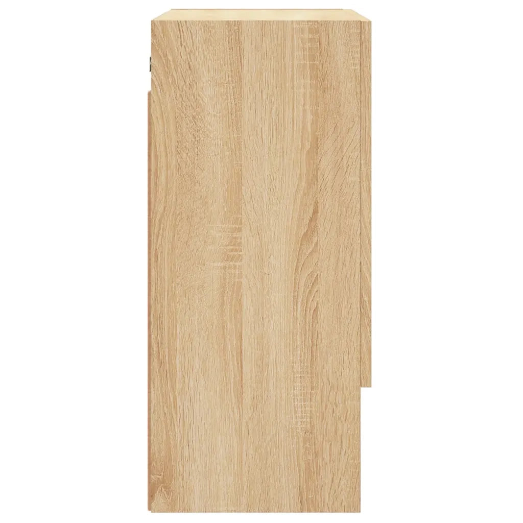 Armadietto a Muro Rovere Sonoma 60x31x70 cm Legno Multistrato