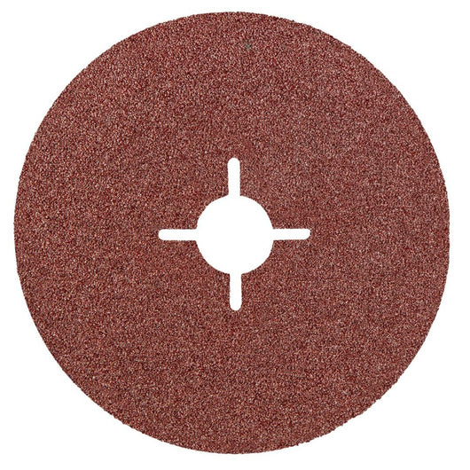 Topex 55h857 disco abrasivo in f /fibra 125, k80, set 3 pezzi ds