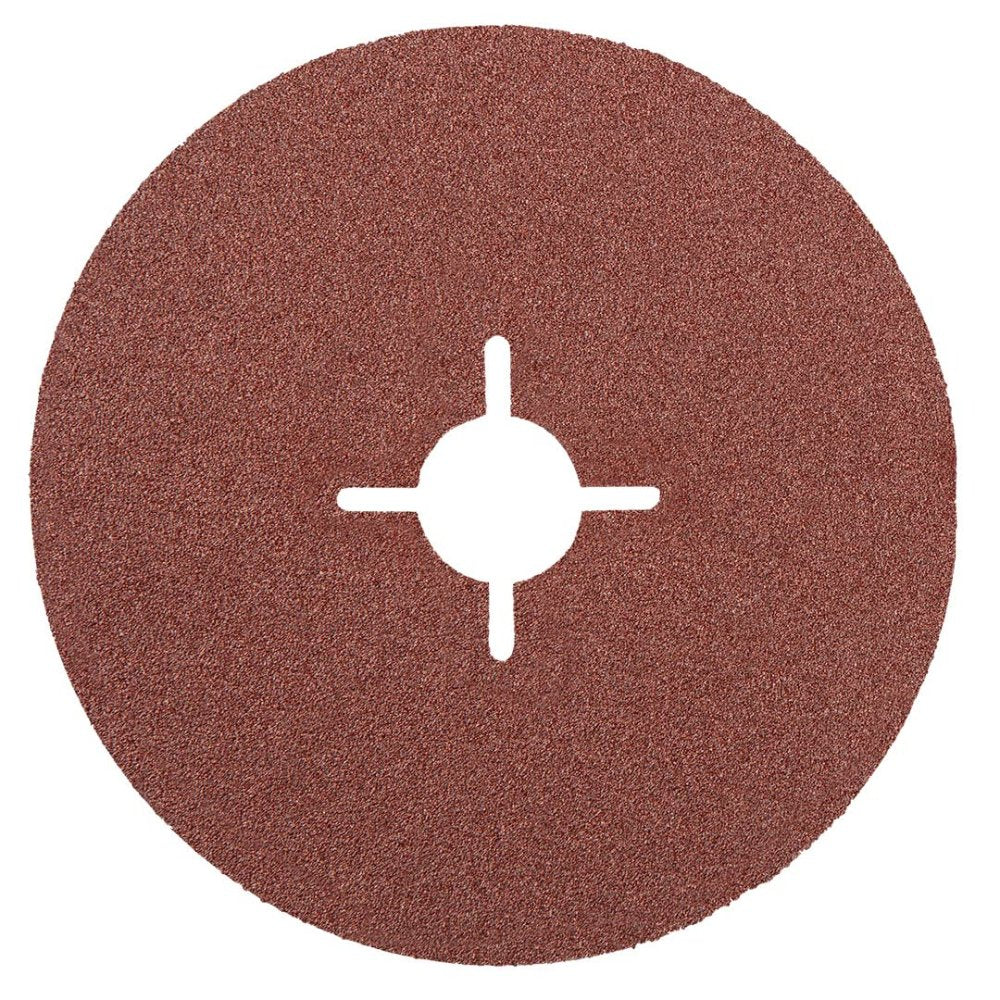 Topex 55h859 disco abrasivo in f /fibra 125, k120, set 3 pezzi ds