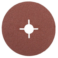 Topex 55h859 disco abrasivo in f /fibra 125, k120, set 3 pezzi ds