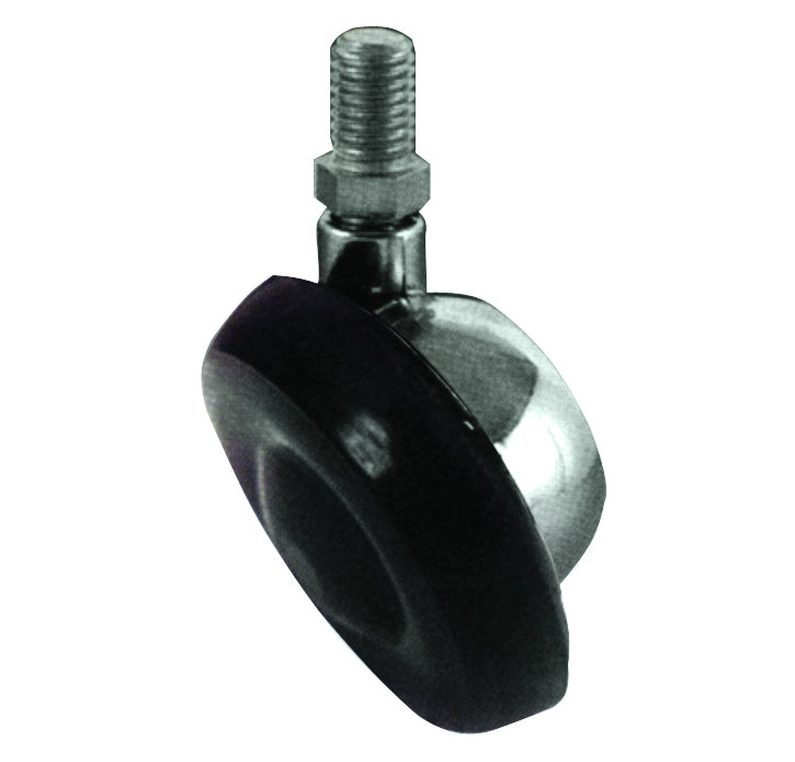 RUOTA GIREVOLE PER MOBILI NYLON  mm. 42-perno M8x15 4.00 pz