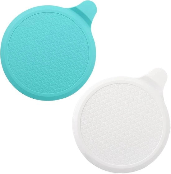 Doppio stopper di silicone per doccia - 6 pollici stopper per scarico extra grande - copertura di scarico di silicone per pavimento - stopper universale per doccia - per scarico cucina e bagno - 15x18,5 cm