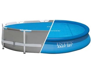 TELO TERMICO DI COPERTURA PER PISCINE ROTONDE EASY E PRISM  ø cm.488  peso kg.4,10 (28014)    INTEX