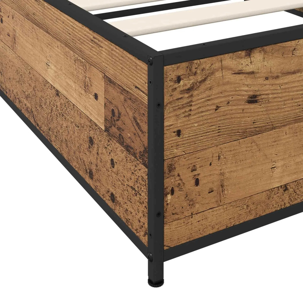 Struttura del letto Legno antico 80 x 200 cm 8009139