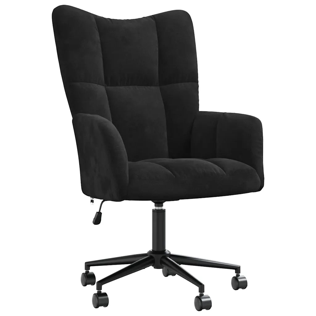 Poltrona Relax Nera in Vellutocod mxl 119425