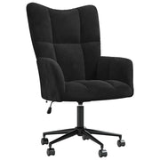 Poltrona Relax Nera in Vellutocod mxl 119425