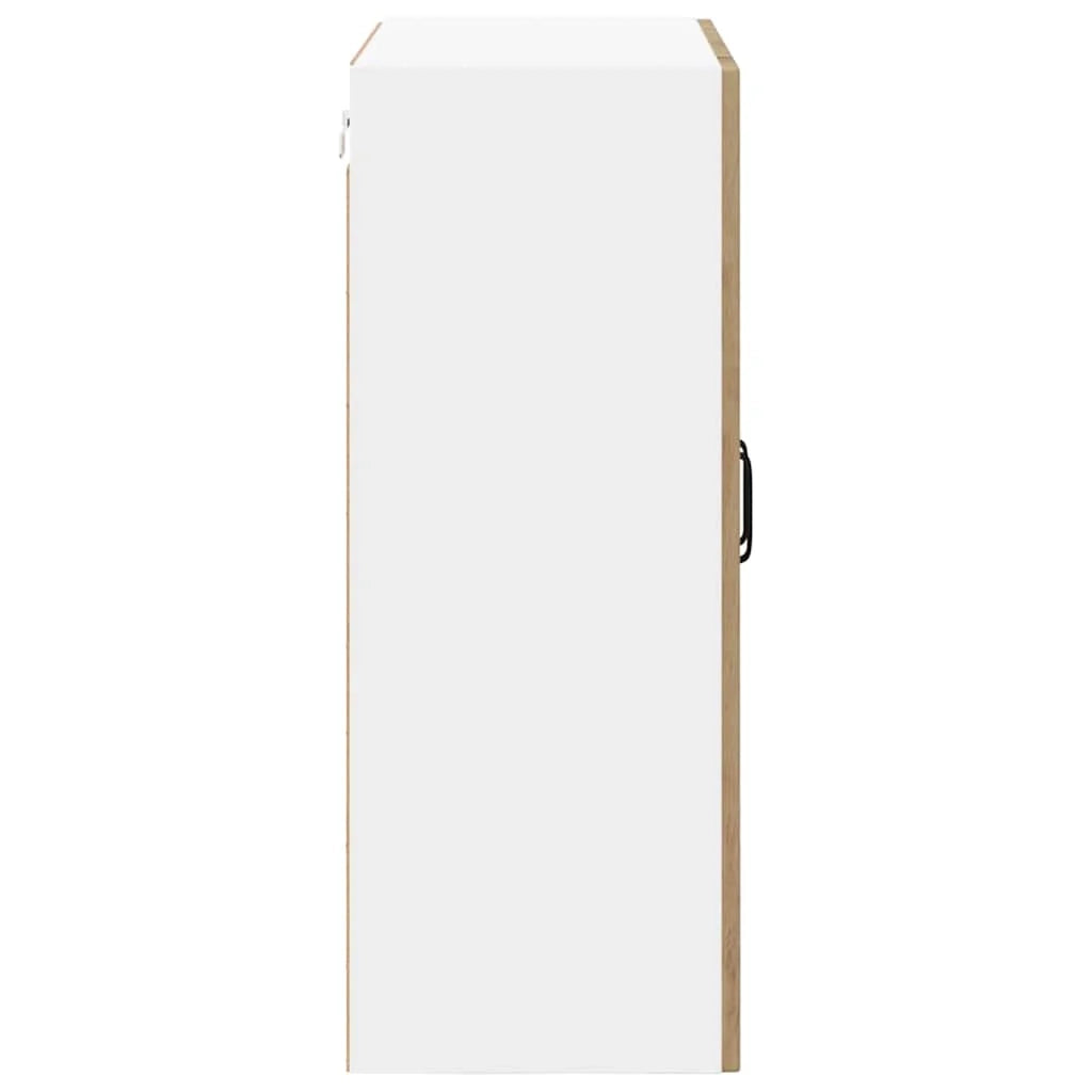 Mobile da cucina rettangolare moderno con pratico spazio contenitivo 60 x 31 x 80 cm realizzato in legno di rovere ingegnerizzato finitura artigianale 02_0054111