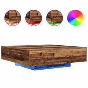 Tavolino da salotto | Tavolino da caff¨¨ | Tavolino da Soggiorno Legno vecchio 100 x 100 x 31 cm