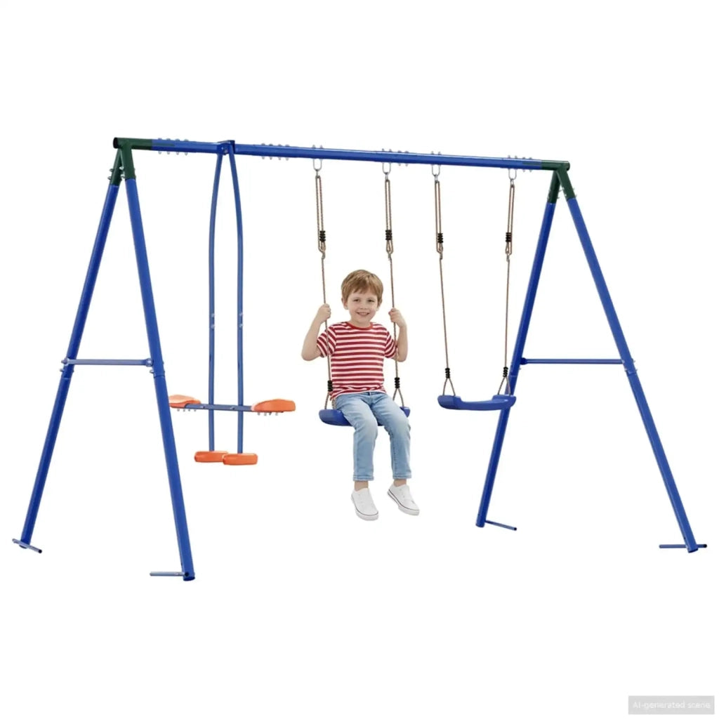 Set di Altalene per Esterni Multicolore 263 x 185 x 185 cm 3429820