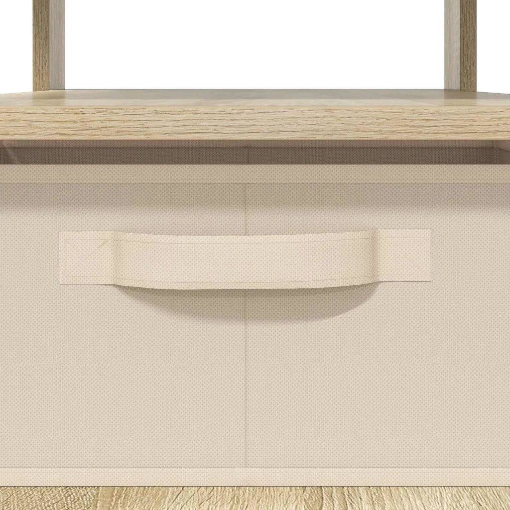 Tavolino da salotto con cassetto Rovere Sonoma 77 x 55 x 42 cm