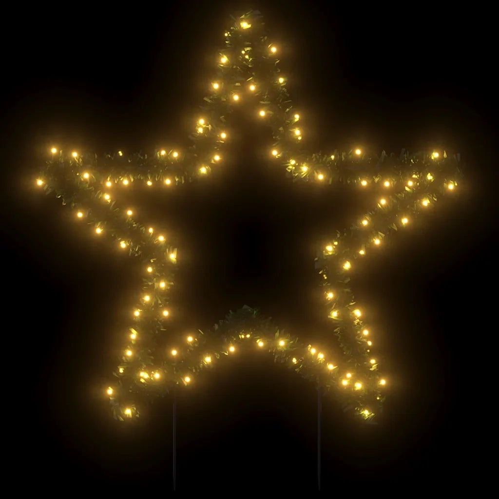 Decorazione Luminosa Natalizia con Picchetti Stella 115LED 85cm 357724