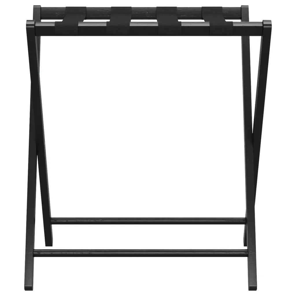Portabagagli Nero 68,5x38x58 cm in Bambù 356368