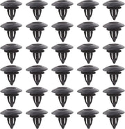 30 pezzi di trim laterale Dorpel Rok Clips-Rocker Panel Wiel Behuizing Retainer Nero Plastica con Spongia di Gomma 51777171003 Compatibile con BMW X3 X5 X6 E70 E71.