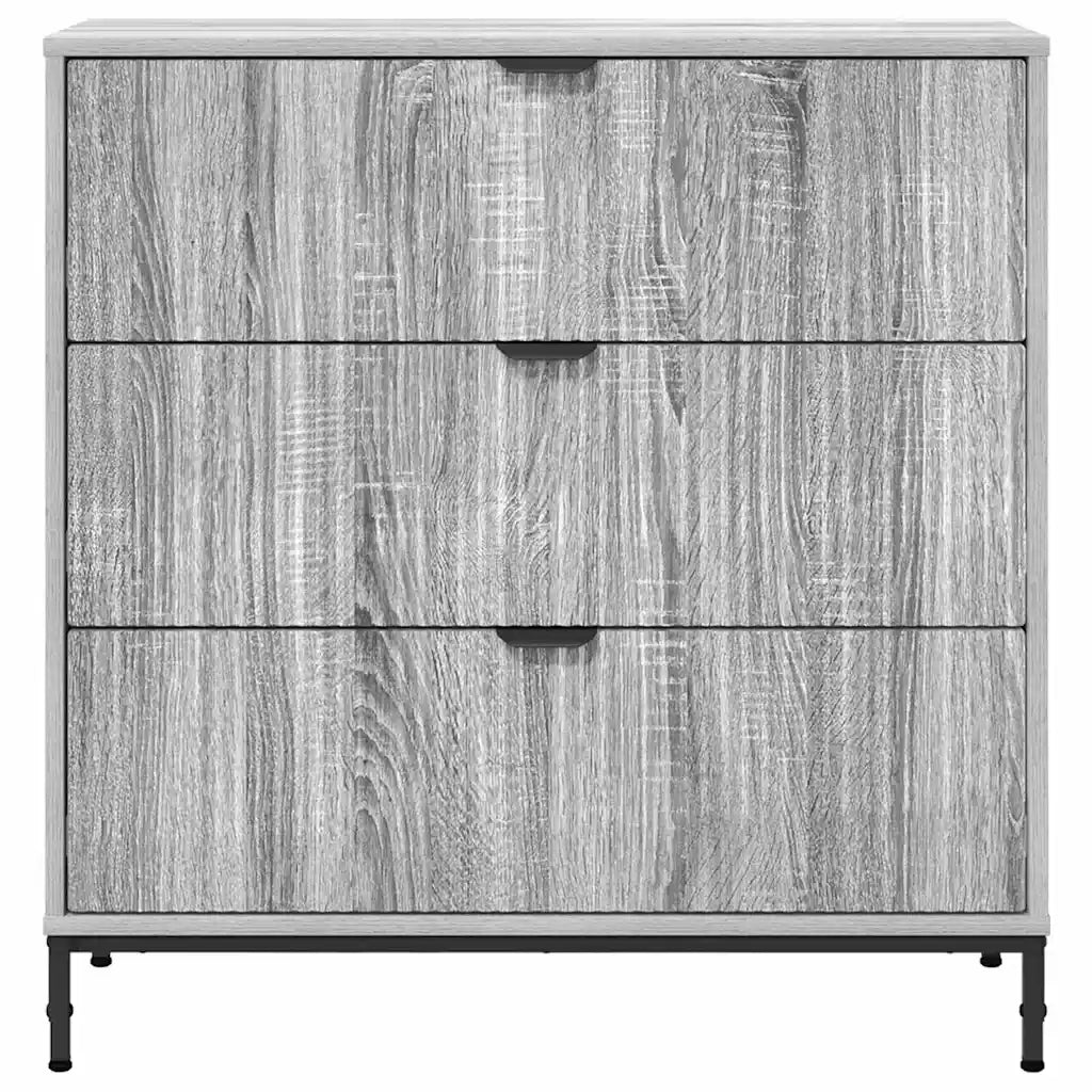 Credenza-Buffet-Armadio da cucina Grigio sonoma 79.5 x 33 x 82 cm Legno multistrato