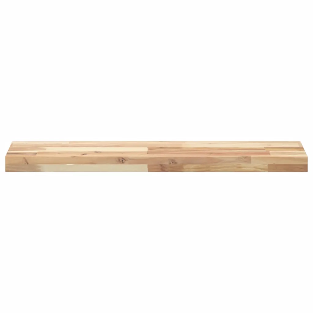 Mensole da Parete 3 pz 100x20x4 cm Legno Acacia Non Trattato 3279429