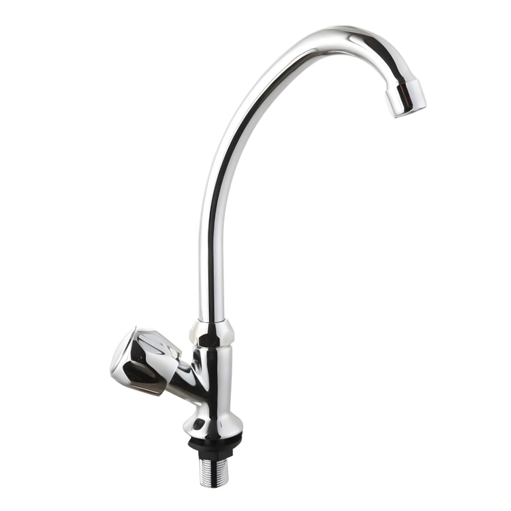 Rubinetto ad incasso one canna alta in ottone cucina con erogazione orientabile *** confezione 1